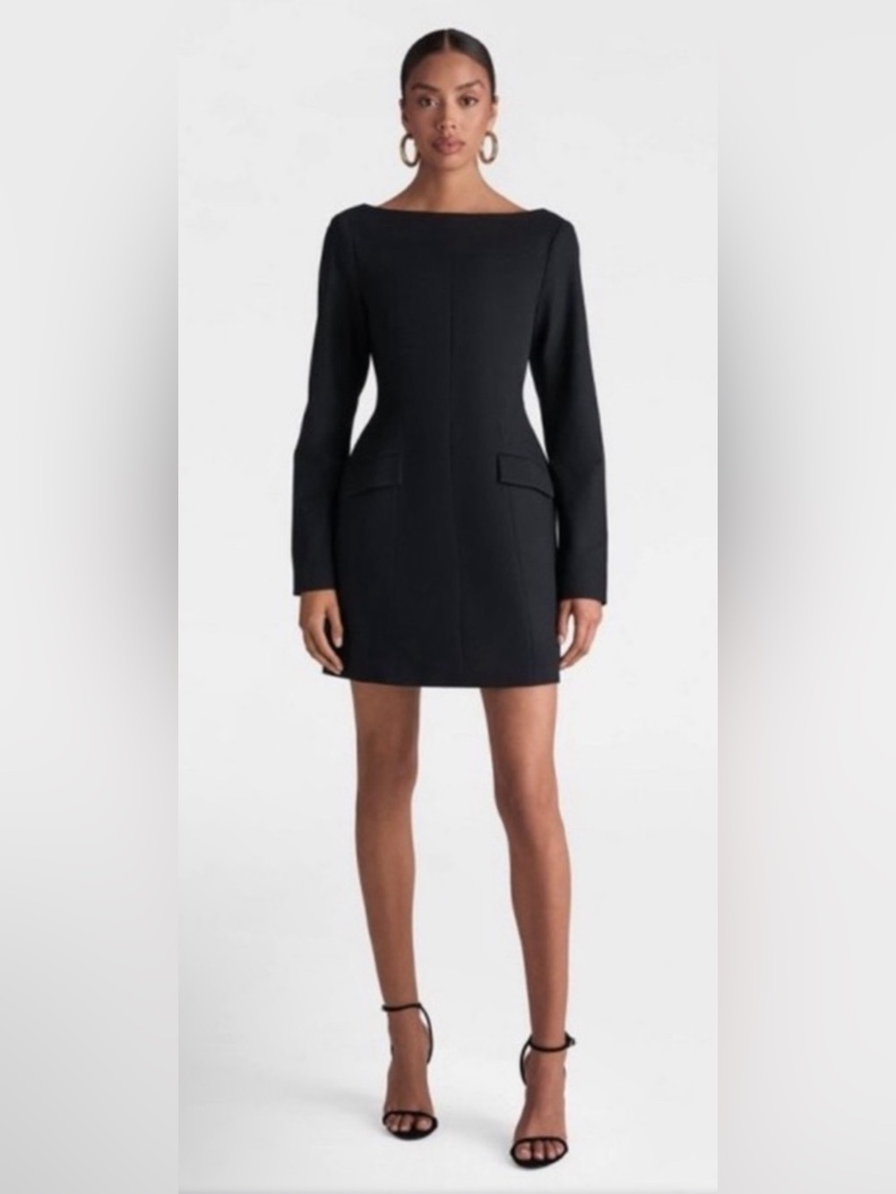 KBB by Kahlana -  Women's 'The Boat Neck Micro Mini D Black Size 2